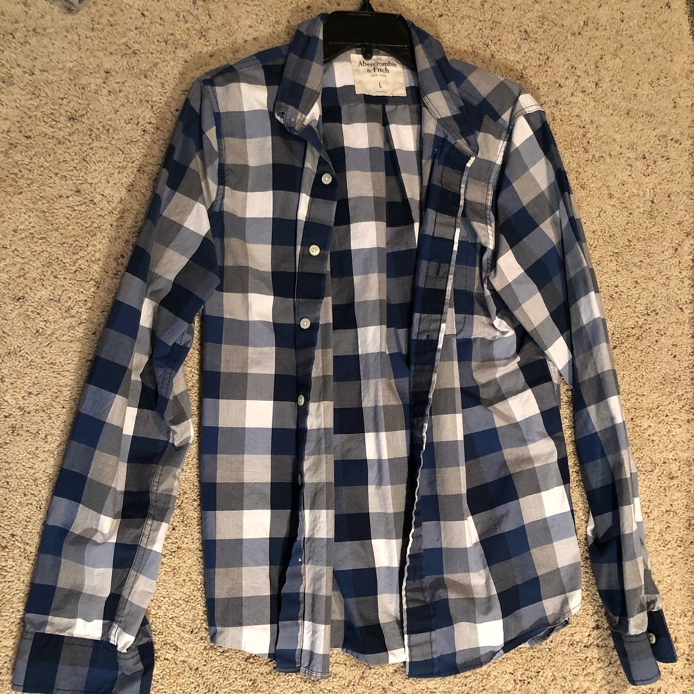 Long sleeve Abercrombie and Fitch button down